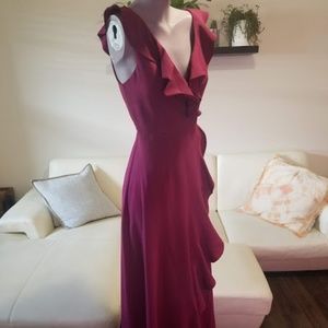 Long Wrap Dress